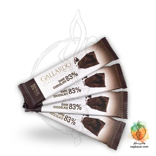 شکلات تلخ جیبی 83% - گالاردو