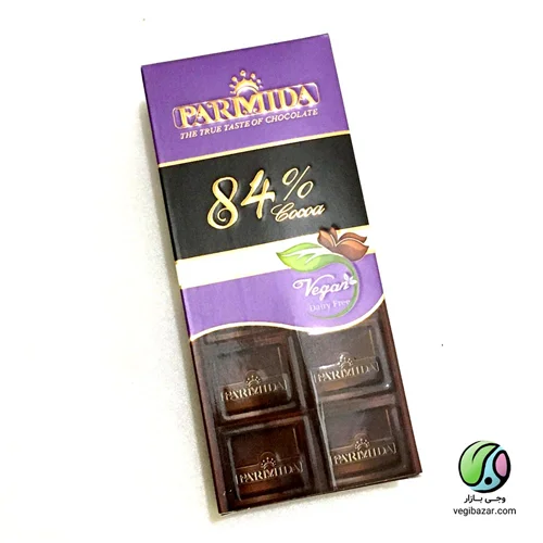 شکلات تلخ تخته‌ای 84% - پارمیدا
